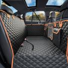 Extensor de Asiento Trasero para Perros HUOHUOCN Funda Impermeable para Asiento de Coche