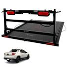 Extensor de Caçamba Fiat Toro Ultra 2020 a 2025 Aço Carbono Preto Reforçado 300kg