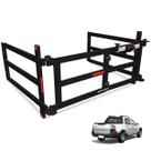 Extensor de Caçamba Renault Oroch 2016 a 2024 Divisor de Cargas Preto EDD