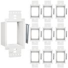 Extensor de caixa de tomada elétrica BWP 1 Gang com 20 parafusos
