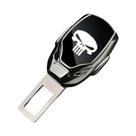 Extensor De Cinto De Segurança De Carro Com Logo De Caveira Em Metal, Clipe Conversor De Fivela,