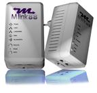 Extensor de dados com wi-fi pela rede elétrica - powerline certificado anatel