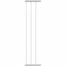 Extensor de Grade para Porta Branco 15cm - E.15B - BASICÃO