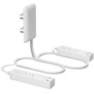 Extensor de saída LIDER com 3 receptáculos, 2 réguas de alimentação USB