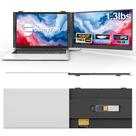 Extensor de tela para laptop domyfan, tela FHD 1080P IPS de 14 polegadas
