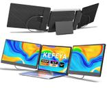 Extensor de tela para laptop KEFEYA 14 FHD 1080P, monitor triplo