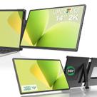 Extensor de tela para laptop UPERFECT 2K 14" com dobradiça giratória 360