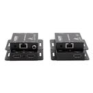 Extensor De Video HDMI Via Cat5 Cat6 Com Controle IR Até 70M AS EX70