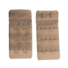 Extensor duplo 2 cm x 7 cm cor chocolate unidade