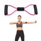 Extensor Elástico BSL3075 Formato de Oito Látex Rosa AB Mídia