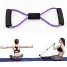 Extensor Elástico BSL3075 Formato de Oito Multifuncional Roxo AB Mídia Extensor Elástico BSL3075 Formato de Oito Multifuncional Roxo AB Mídia