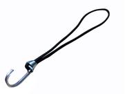 Extensor Elástico Caminhão Lona 40cm Preto - Material Super Resistente Látex - Corda 5 mm
