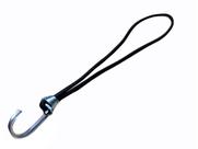 Extensor Elástico Caminhão Lona 40cm Preto - Material Super Resistente Látex - Corda 5 mm