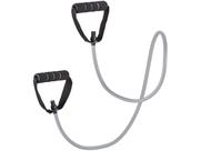 Extensor Elástico Toning Tube Com Alça Fitness Cinza/Preto Atrio - ES223