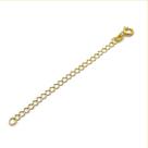 Extensor Em Ouro 18k Alongador de Corrente Colar Cordão Gargantilha