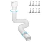 Extensor flexível para calha e tubo de descida Gutterant 4" de diâmetro Extensor flexível para calha e tubo de descida Gutterant 4" de diâmetro