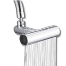 Extensor Giratório para Torneira 360 Graus com 4 Tipos de Jatos Arejador Universal para Pia Cozinha e Banheiro Economia de Água Material Resistente