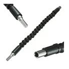 Extensor Haste Prolongador Flexivel Parafusadeira Bits 1/4