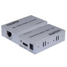 Extensor Hdmi 120 Metros Conversor Via Cabo De Rede Cat 5/6