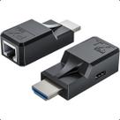 Extensor HDMI 60MT Via Cabo Rede Full HD 1080p Plug & Play