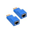 Extensor HDMI Compacto Sinalização 1.65Gbps Suporta Transmissão 30 Metros 1080p