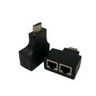Extensor Hdmi Passivo 3d 30 Metros Via Cabo De Rede Utp Rj45 Cat5e/6 - Xtrad