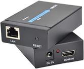 Extensor Hdmi Rj45 60m 60 Metros Adaptador Cabo Rede Cat 6 7