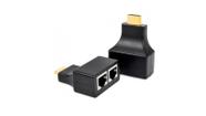 Extensor HDMI Via Cabo de Rede Rj45 até 30 Metros - KP-AD100