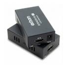 Extensor HDMI via Cabo de Rede UTP - HDMI para RJ45 - Alcance de até 60 metros - Exbom AD0273EX