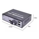 Extensor Hdmi Via Fibra Óptica 20km 1080p + 2 Portas Usb
