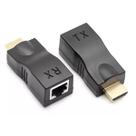 Extensor hdmi via rj45 cabo de rede 1080p 2k 4k