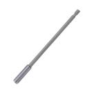 Extensor Magnético De 150mm Para Bits Hexagonais, Haste De Extensão Longa Prateada Para
