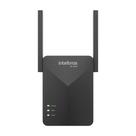 Extensor Mesh Cobertura de Até 100m² Wi-Fi 6 EX 1500 Preto Intelbras