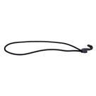 Extensor ou Corda Elastica Gancho Plastico 35cm Preto - 60UN