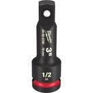 Extensor p/soquete impacto 1/2" x 3" 49-66-6706 milwaukee