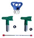 Extensor Para Pistola Airless 75cm + Porta Bico + Bicos Fflp