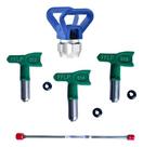 Extensor Pistola Airless 75cm + Porta Bico + Kit Bicos Fflp