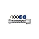 Extensor Plastico Cromado P/torneira C/rosca 14cm Extensor Plastico Cromado P/torneira C/rosca 14cm