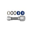 Extensor Plástico Para Torneira Com Arejador 9cm Blukit Cromado Extensor Plástico Para Torneira Com Arejador 9cm Blukit Cromado