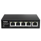 Extensor PoE YuanLey de 5 portas Gigabit 4, saída PoE de 90 W em 1000 Mbps