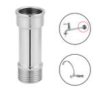 Extensor Pronlogador Alongador Para Aumentar Torneira Em Metal Cromado Para Pias, Cubas