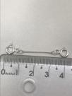 Extensor Rabo Rato Fecho Boia Trava Pega Ladrão 2cm Prata