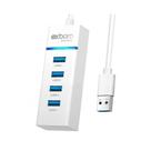 Extensor Usb 3.0 Com 4 Portas Para Conectar Múltiplos Dispositivos