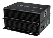 Extensor Usb 3.2 - 100 Metros Rj45 Com 3 Saidas Usb