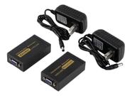 Extensor Vga 100 Metros Cat5 Cat6 Ativo 1900X1440 Com Audio
