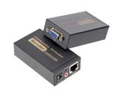 Extensor vga 100 metros via cabo de rede cat5e cat6
