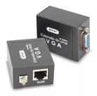 Extensor VGA 60m Via Cabo de Rede RJ45 KP-HM004 Knup
