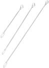 Extensores de Colar Altitude Boutique 5, 10, 15 cm Prata Extensores de Colar Altitude Boutique 5, 10, 15 cm Prata