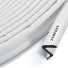 Exterior de vedação de porta Weather Stripping para janela em forma de V