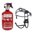 Extintor Abc Automotivo 1kg Gordinho/bujão + Suporte Extintor Abc Automotivo 1kg Gordinho/bujão + Suporte
